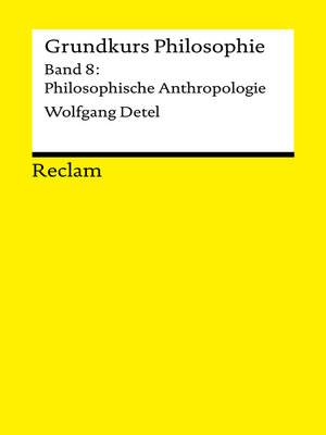 cover image of Grundkurs Philosophie. Band 8